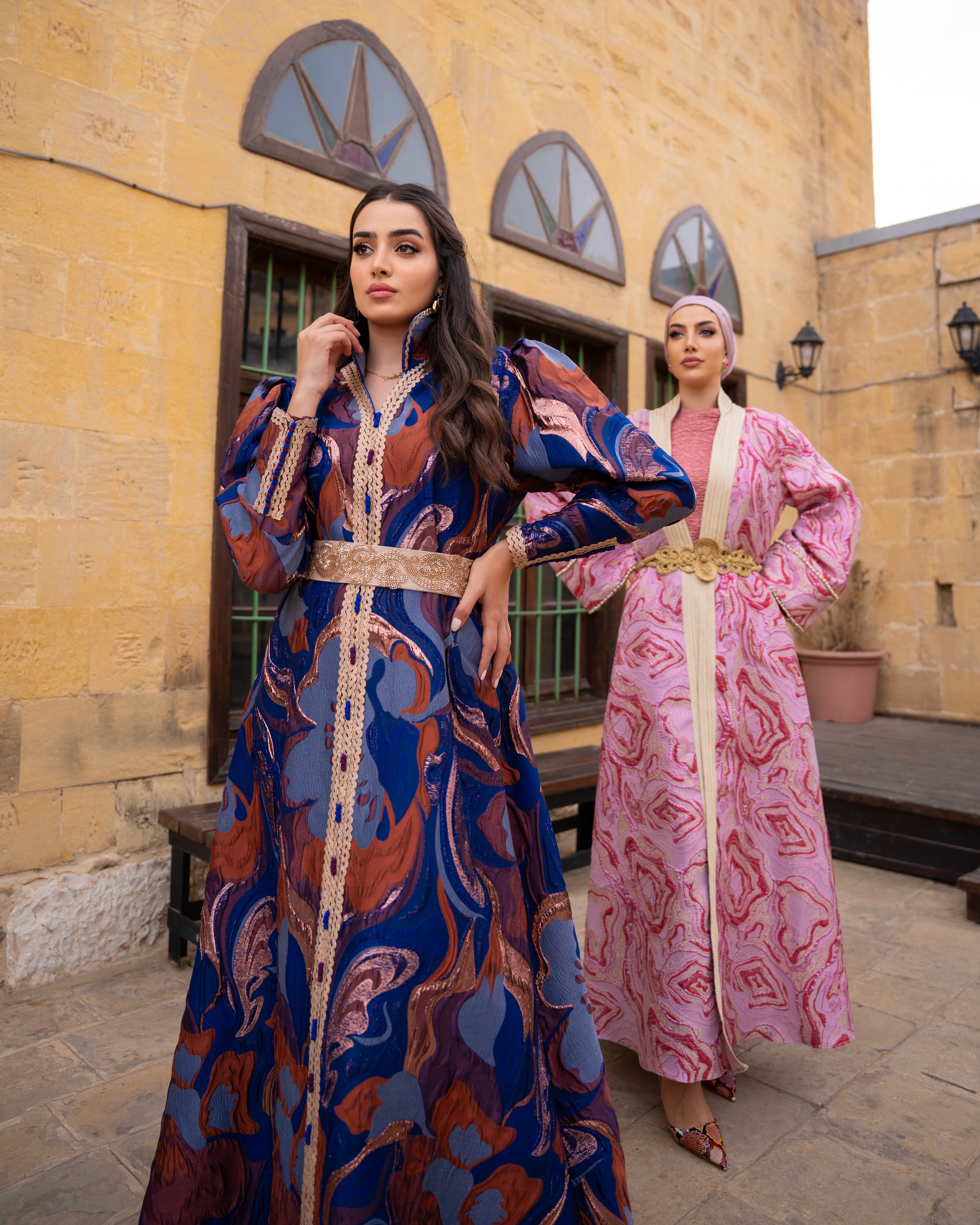 Luxurious broker kaftan