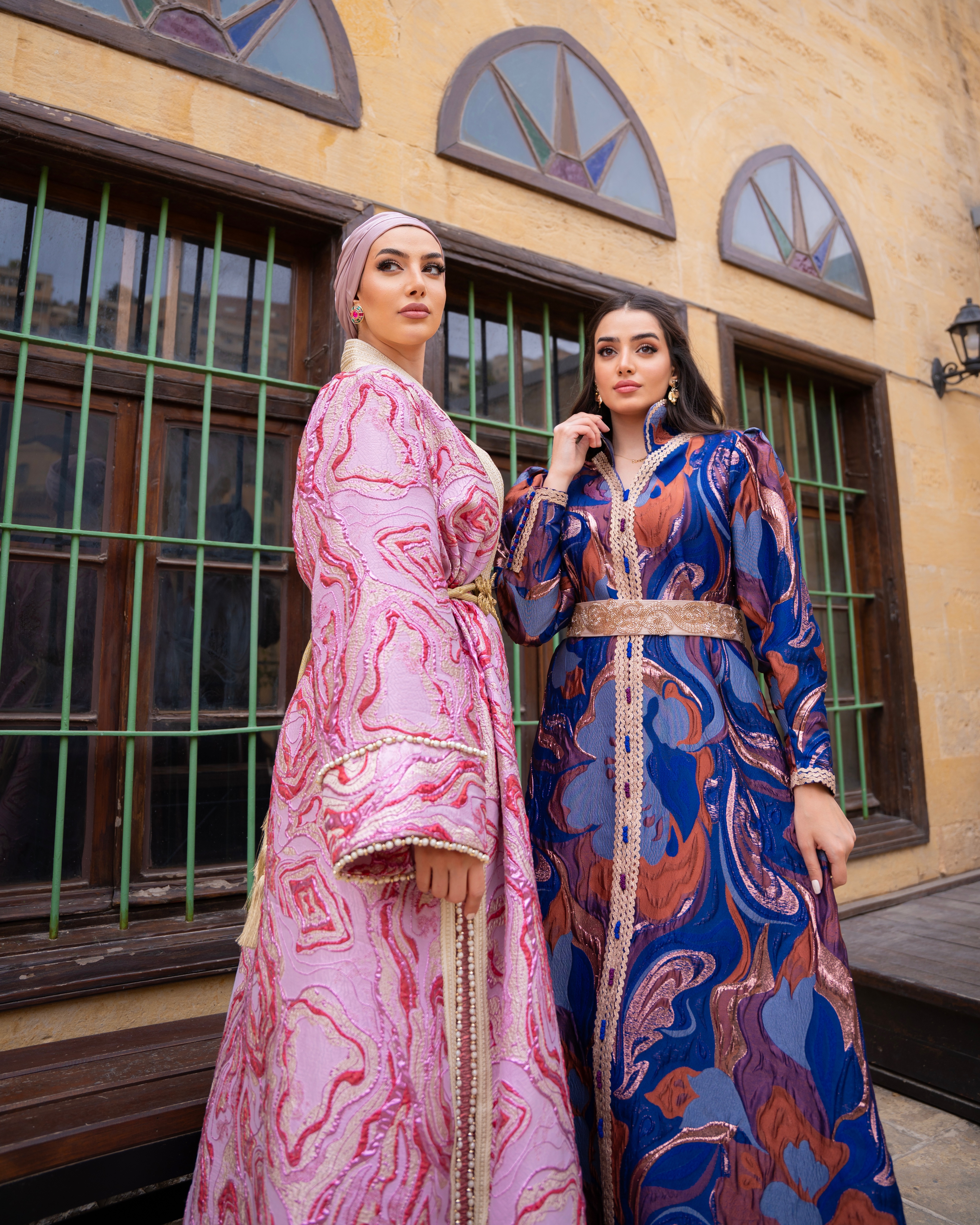 Luxurious broker kaftan