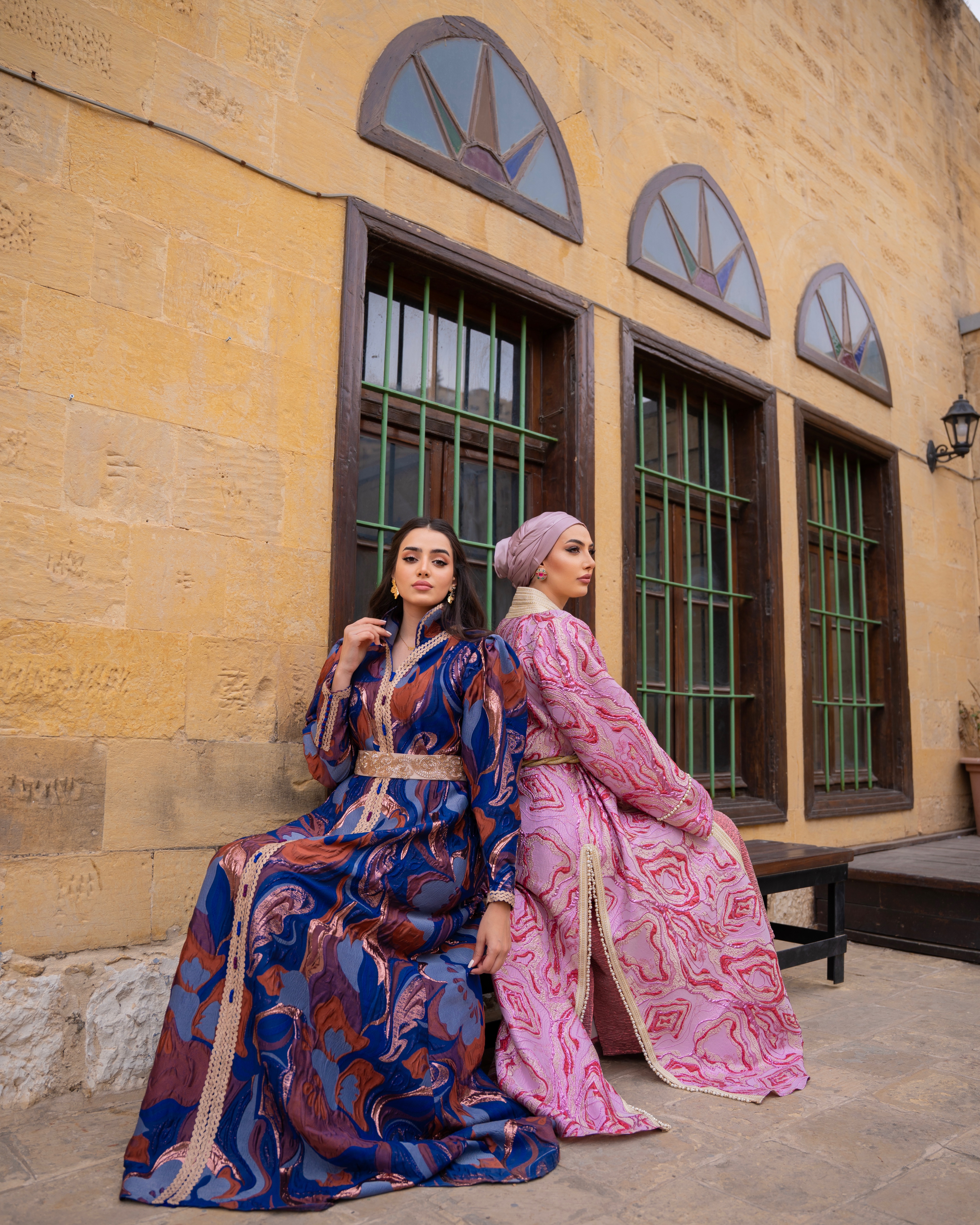 Luxurious broker kaftan