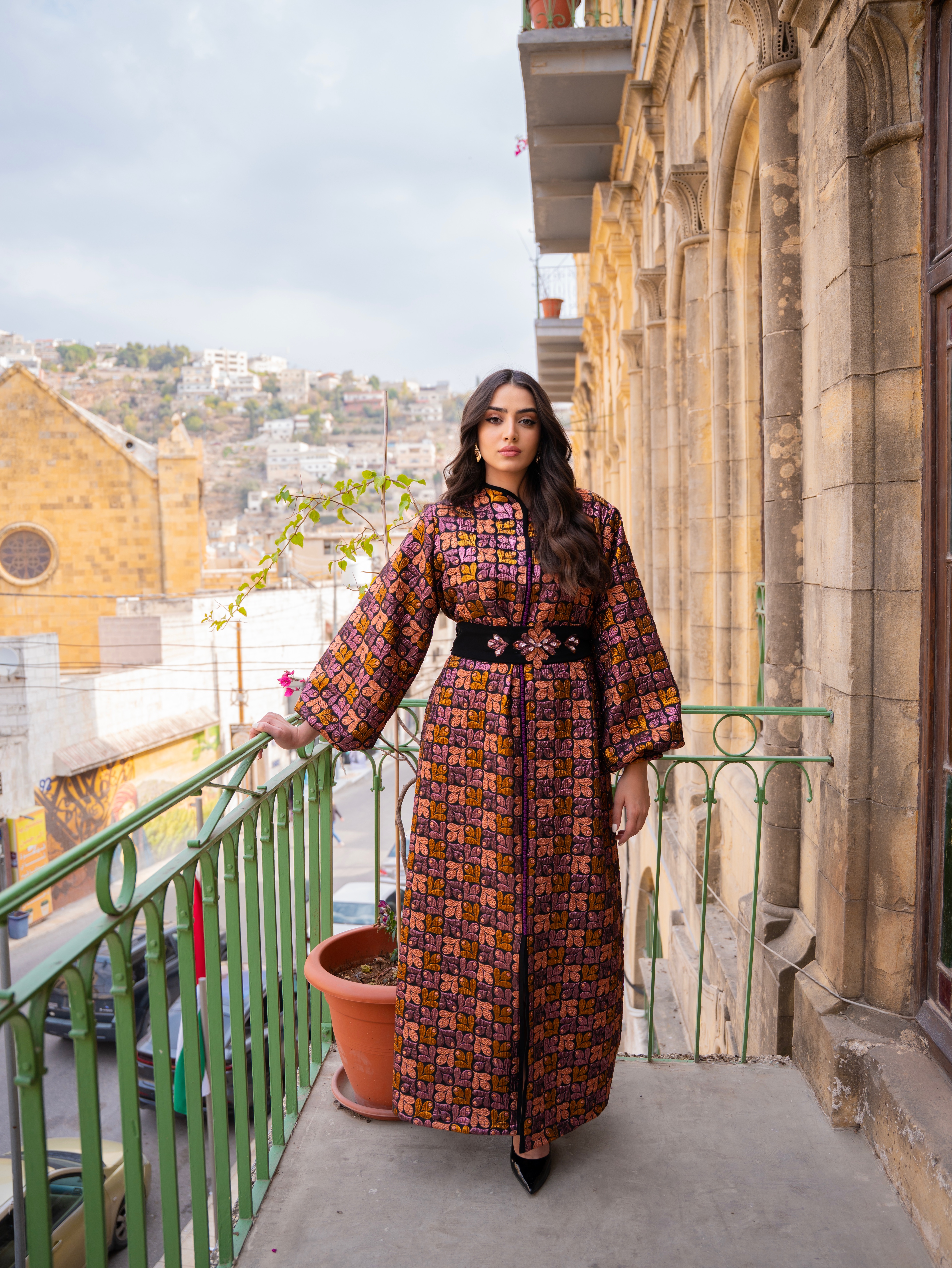 Brokar colorful kaftan
