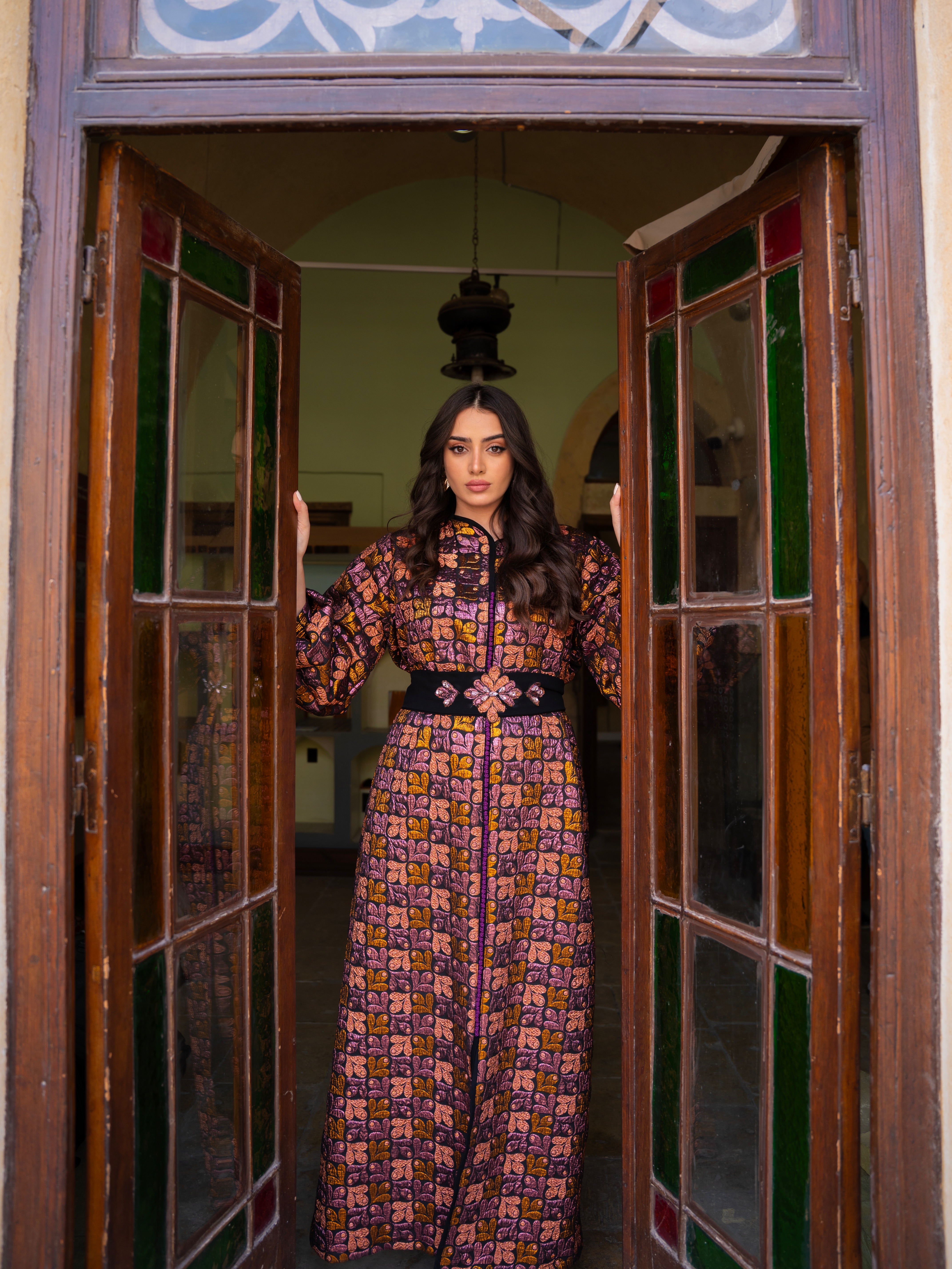 Brokar colorful kaftan