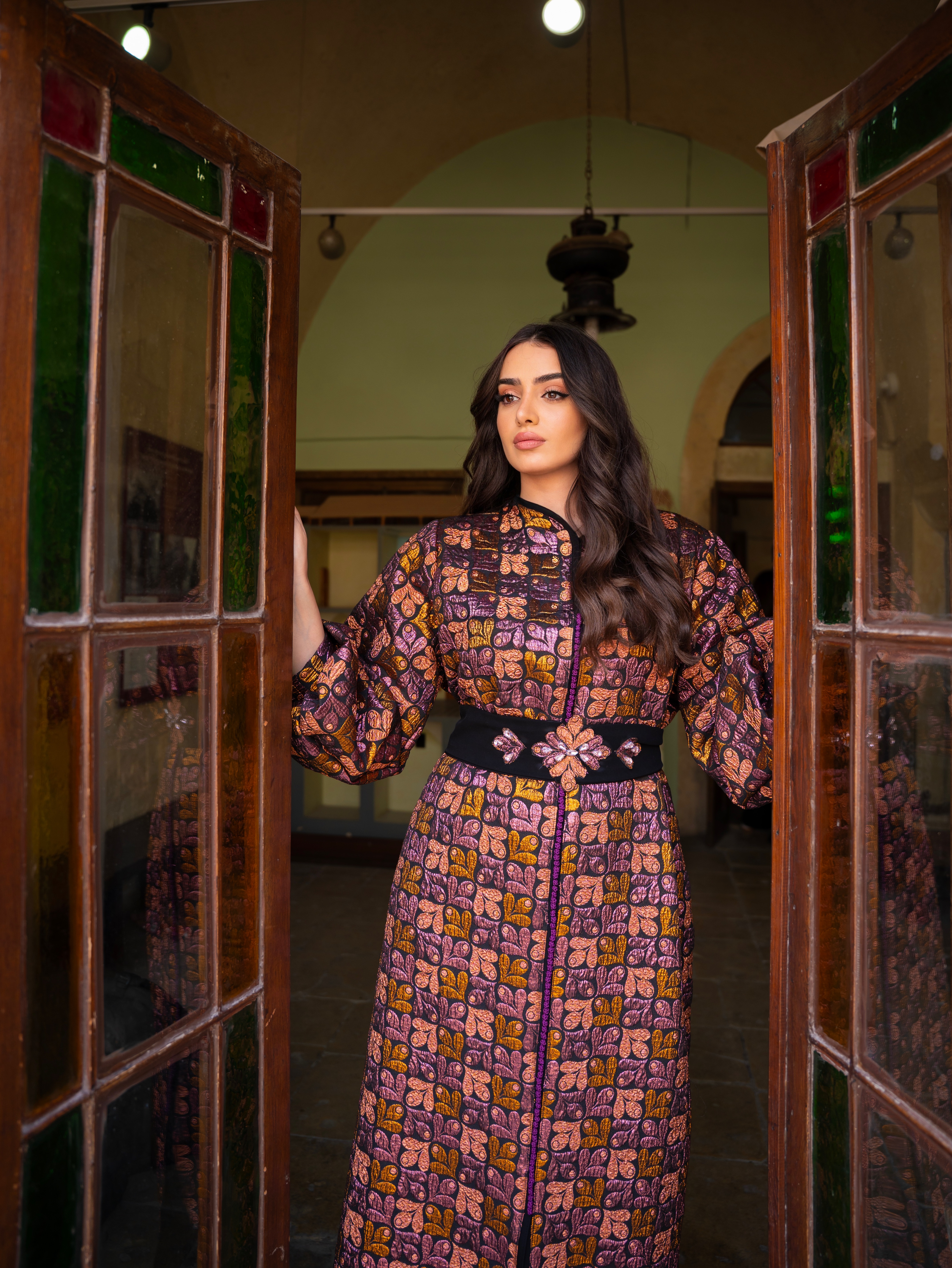 Brokar colorful kaftan