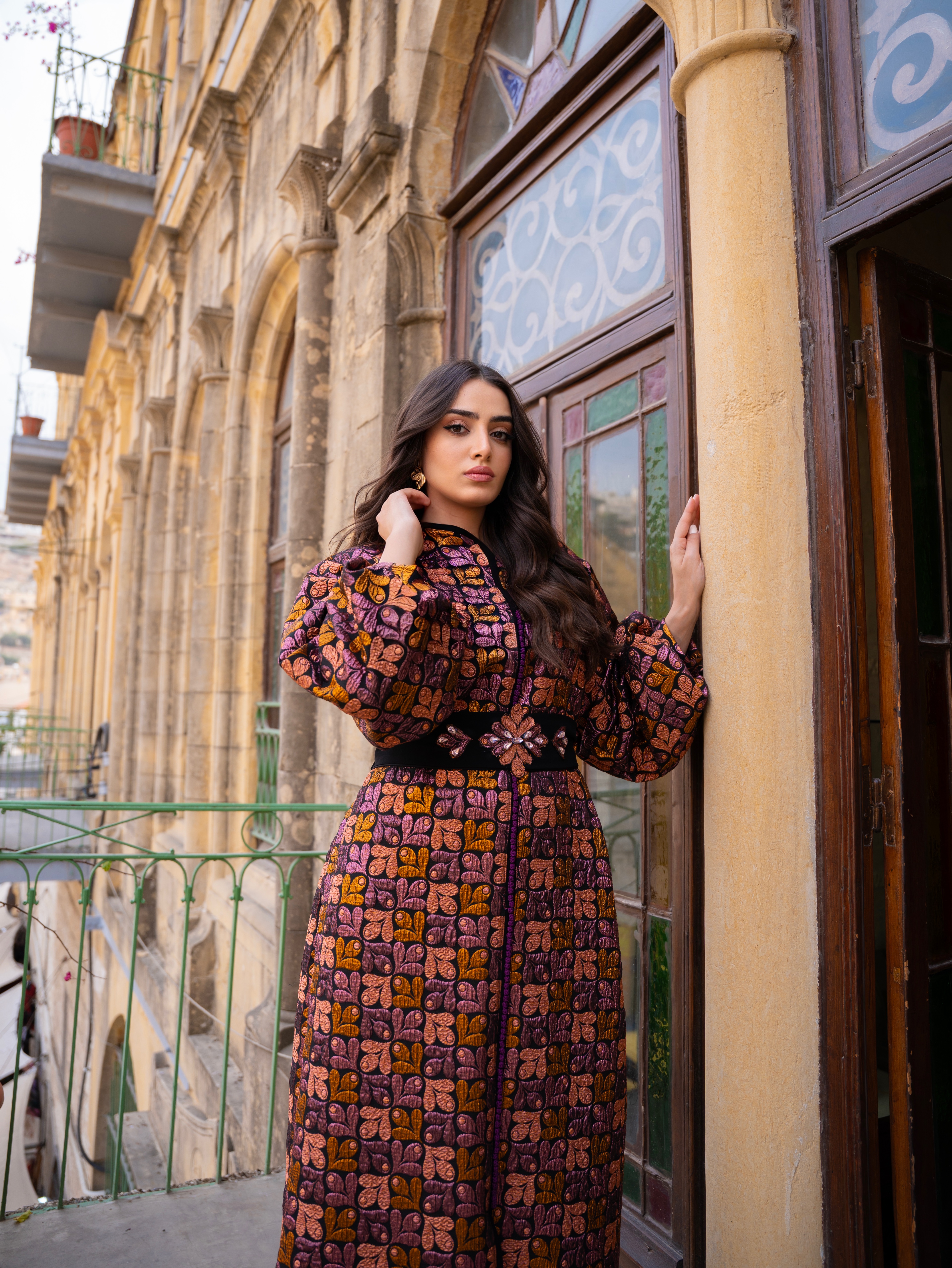 Brokar colorful kaftan