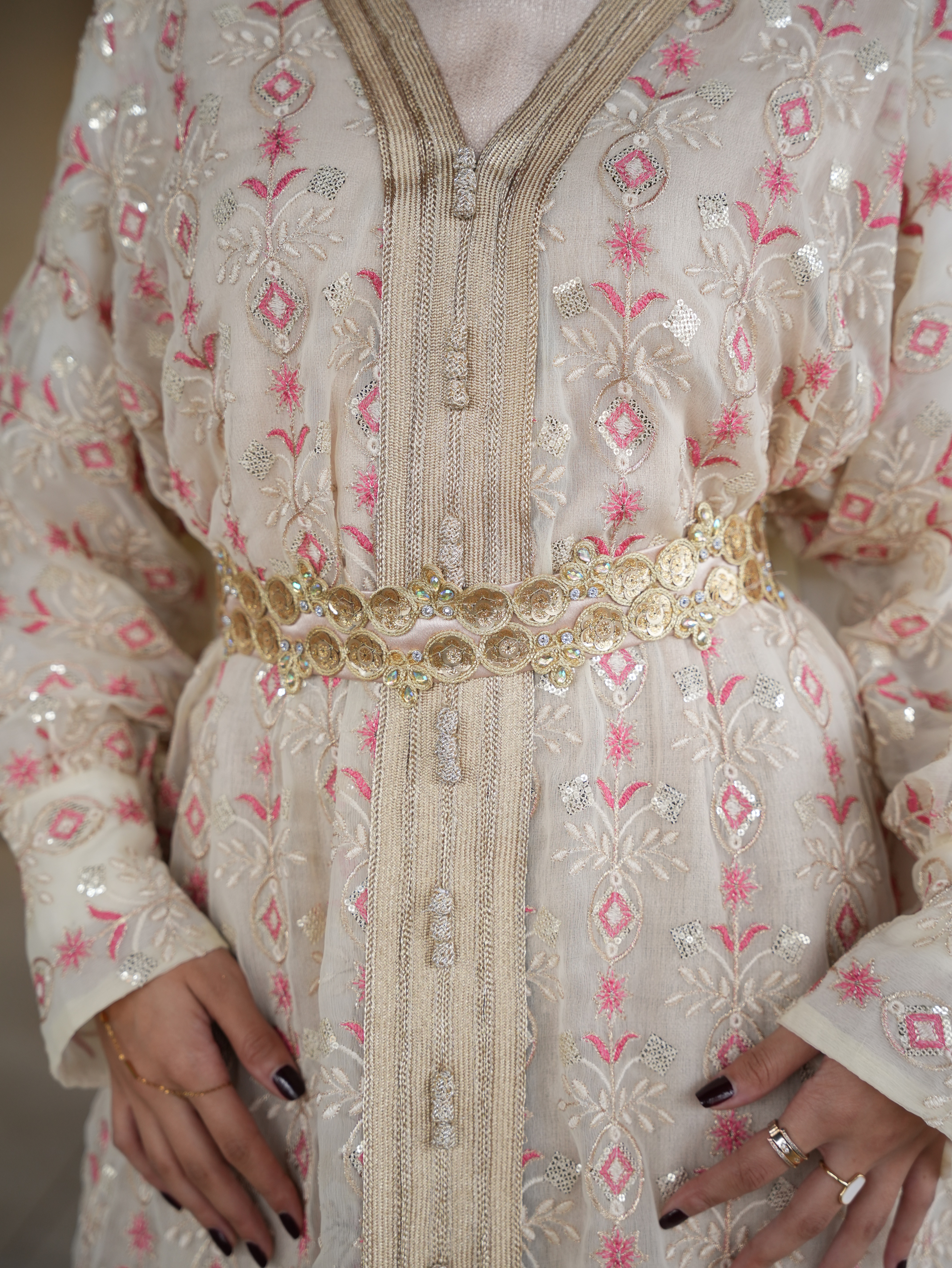 Fancy abaya set
