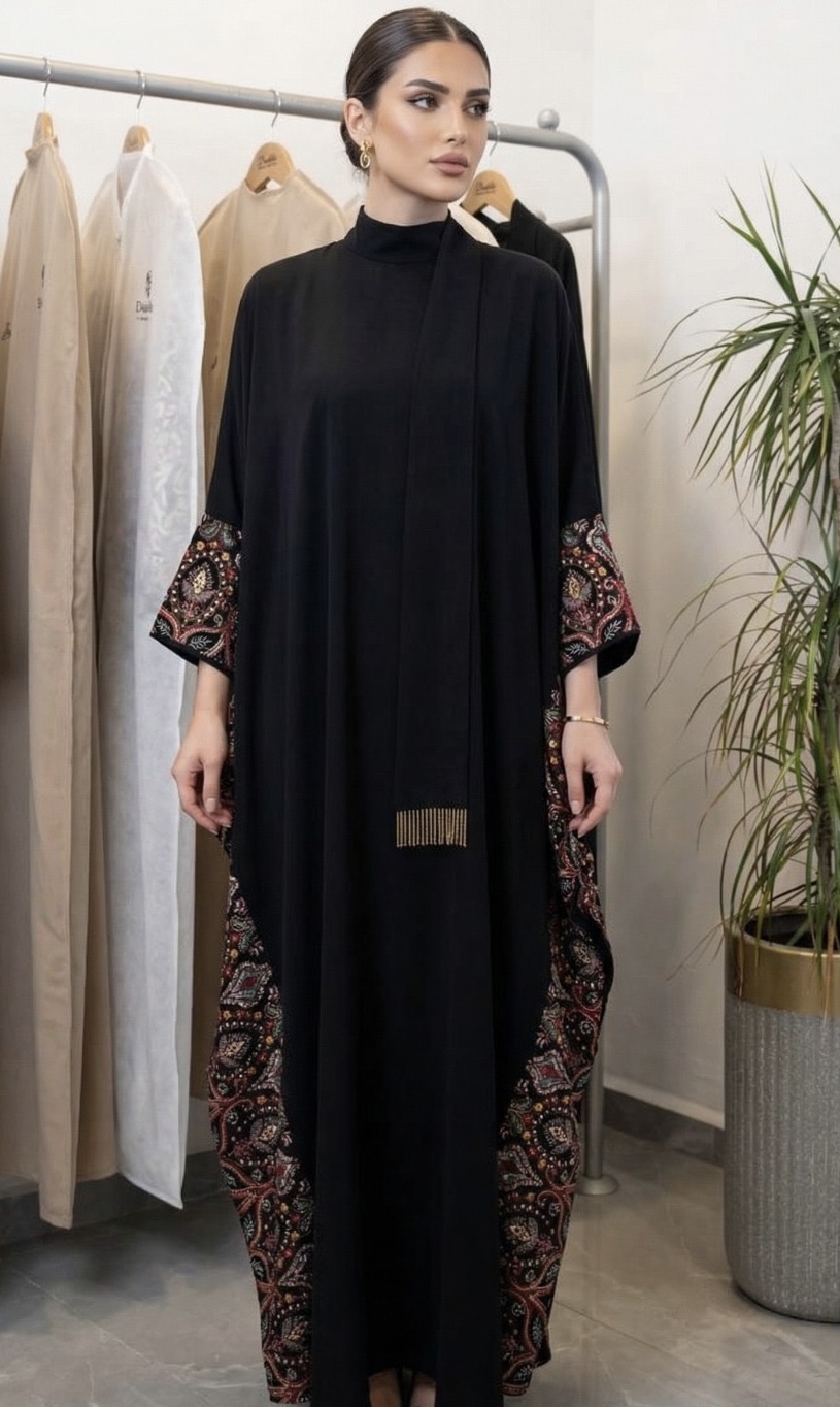 Embroidery fancy galabeya